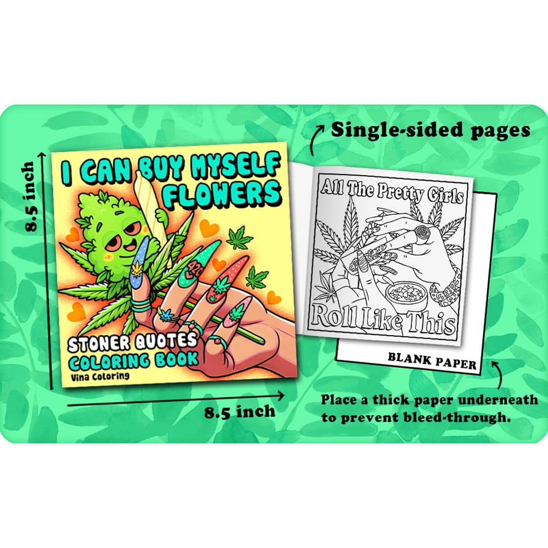 Stoner Quotes Coloring Book - Image 3