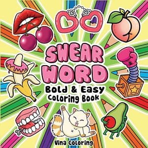 Swear Word Coloring Book for Adults Paperback