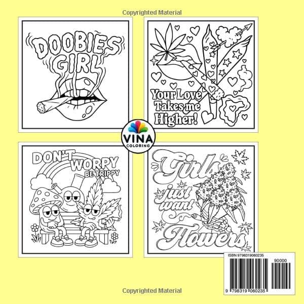 Stoner Quotes Coloring Book - Image 5