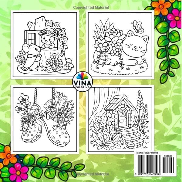 Secret Garden Corners Coloring Book for Adults and Teens - Image 5